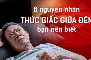 Giải mã 8 nguyên nhân thức giấc giữa đêm bạn nên biết