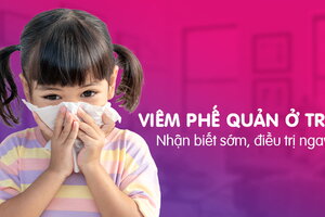 Viêm phế quản ở trẻ: Nhận biết sớm, điều trị ngay!