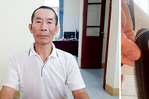 Hà Tĩnh: Ông lão trả lại số tiền hơn 44 triệu đồng cho người đánh rơi