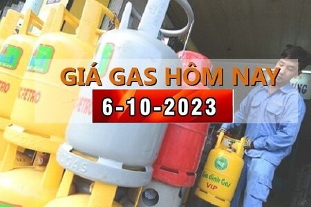 Giá gas hôm nay ngày 6/10: Thị trường thế giới giảm, trong nước tăng