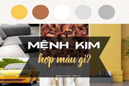 Mệnh kim hợp màu gì và kỵ màu gì? chọn màu gì cho dễ dàng gặp may mắn, phát tài phát lộc?