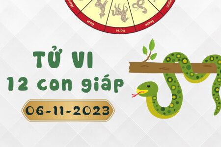 Tử vi 12 con giáp ngày 6/11/2023: Dậu tài lộc rực rỡ, Hợi gặp may mắn