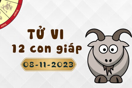 Tử vi 12 con giáp ngày 8/11/2023: Mùi gặp khó khăn, Tỵ sự nghiệp thuận lợi