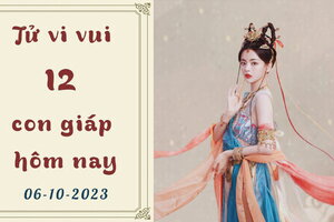 Tử vi vui 12 con giáp hôm nay ngày 6/10/2023: Tuổi Thân vượng tài vượng lộc