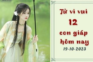 Tử vi vui 12 con giáp hôm nay 19/10/2023: Tý suôn sẻ, Mão nhiệt huyết