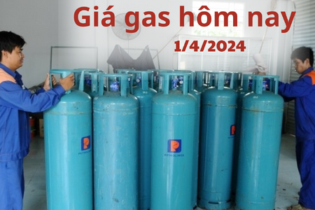 Giá gas hôm nay ngày 1/4/2024 cả trong nước và thế giới quay đầu giảm nhẹ