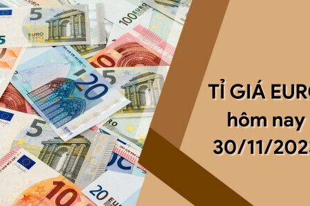 Tỷ giá Euro hôm nay 30/11/2023: Tăng liên tiếp