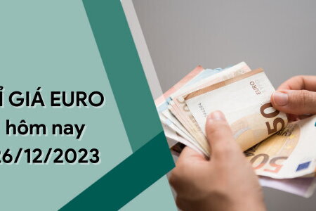 Tỷ giá Euro hôm nay 26/12/2023: Quay đầu giảm nhẹ