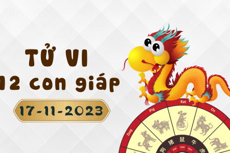 Tử vi 12 con giáp ngày 17/11/2023: Hợi gặp khó khăn, Ngọ may mắn