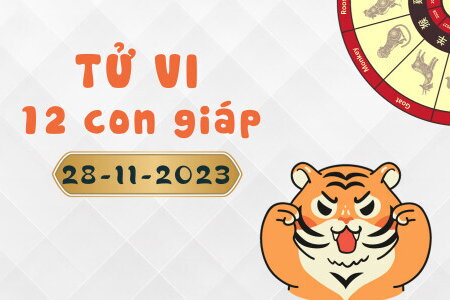 Tử vi 12 con giáp ngày 28/11/2023: Tỵ xảy ra cãi vã, Hợi ổn định