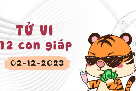 Tử vi 12 con giáp ngày 2/12/2023: Thân công việc suôn sẻ, Mão ngập tràn hạnh phúc