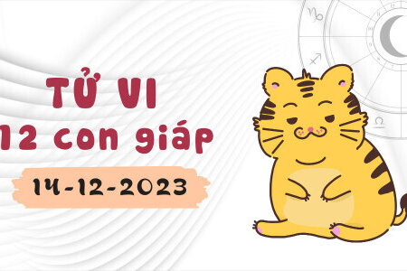 Tử vi 12 con giáp ngày 14/12/2023: Dần may mắn, Tỵ thăng trầm