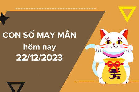 Con số may mắn hôm nay 22/12/2023: Dãy số cát lộc cho các tuổi