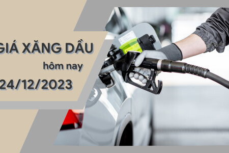 Giá xăng dầu hôm nay 24/12/2023: Thế giới giảm nhẹ