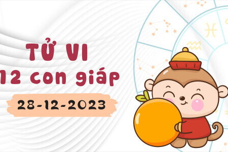 Tử vi 12 con giáp ngày 28/12/2023: Mão linh hoạt, Thân đang phát triển