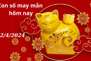 Con số may mắn hôm nay 12/4/2024: Số thần tài gõ cửa