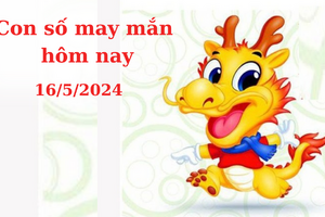 Con số may mắn hôm nay 16/5/2024: Số vượng cho đời nở hoa