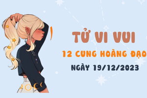 Tử vi vui 12 cung hoàng đạo ngày 19/12/2023: Kim Ngưu sôi nổi; Song Tử tài lộc