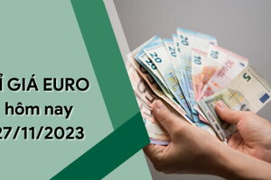 Tỷ giá Euro hôm nay 27/11/2023: Giảm nhẹ hai chiều 