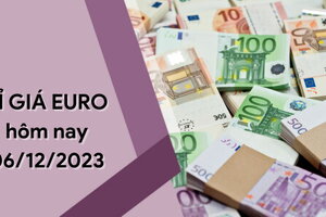 Tỷ giá Euro hôm nay 6/12/2023: Giảm không ngừng