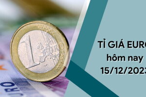 Tỷ giá Euro hôm nay 15/12/2023: Tăng nhẹ hai chiều mua vào - bán ra