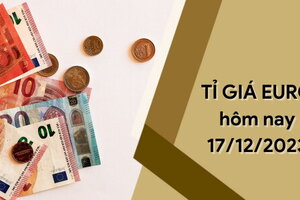 Tỷ giá Euro hôm nay 17/12/2023: Tăng nhẹ hai chiều mua vào - bán ra