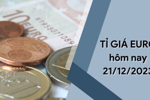 Tỷ giá Euro hôm nay 21/12/2023: Tiếp đà lao dốc