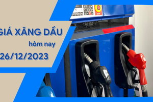 Giá xăng dầu hôm nay ngày 26/12/2023: Thế giới tăng giảm trái chiều