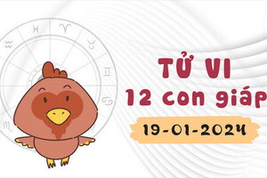 Tử vi 12 con giáp ngày 19/1/2024: Dần viên mãn, Ngọ suôn sẻ