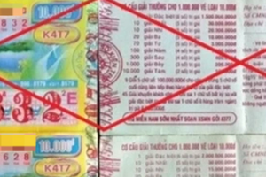 Cảnh báo thủ đoạn lừa đảo làm giả vé số trúng thưởng