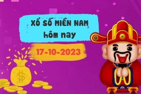 Kết quả Xổ số miền Nam ngày 17/10/2023, XSMN 17/10, xổ số miền Nam hôm nay