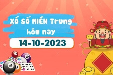 Kết quả xổ số miền Trung ngày 14/10/2023, XSMT 14/10, xổ số miền Trung hôm nay