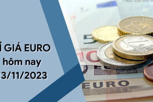 Tỷ giá Euro hôm nay 13/11/2023: Giảm nhẹ hai chiều mua vào - bán ra