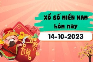 Kết quả Xổ số miền Nam ngày 14/10/2023, XSMN 14/10, xổ số miền Nam hôm nay