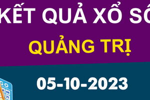 Xổ số Quảng Trị ngày 5/10/2023 - Kết quả XSQT hôm nay