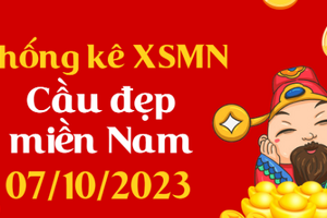 Kết quả Xổ số miền Nam ngày 7/10/2023, XSMN 7/10, xổ số miền Nam hôm nay