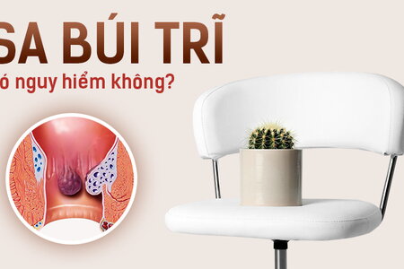 Giải đáp thắc mắc: Sa búi trĩ có nguy hiểm không?