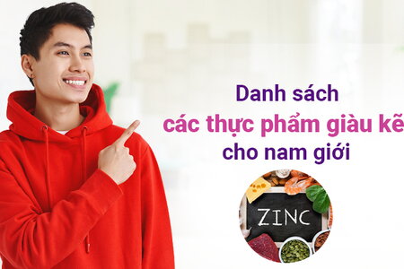 Danh sách các thực phẩm giàu kẽm cho nam giới