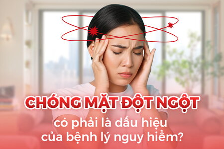 Chóng mặt đột ngột có phải là dấu hiệu của bệnh lý nguy hiểm?