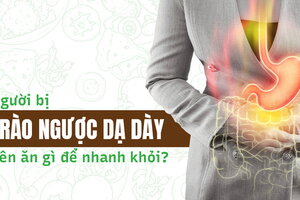 Người bị trào ngược dạ dày nên ăn gì để nhanh khỏe?