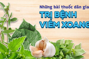 Những bài thuốc dân gian trị bệnh viêm xoang hiệu quả