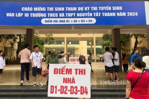 Lộ diện trường lấy điểm vào lớp 10 cao nhất Hà Nội năm 2024: 9 điểm/môn vẫn trượt