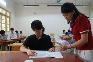 Nhiều địa phương cơ bản hoàn thành chấm thi tốt nghiệp THPT