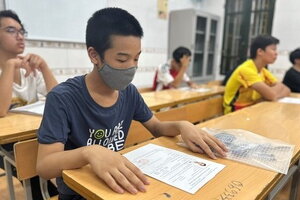 Hà Nội bổ sung hơn 1.500 chỉ tiêu tuyển sinh lớp 10 tư thục năm học 2024-2025