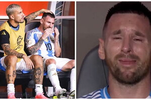 Messi khóc nức nở rời sân vì chấn thương ở chung kết Copa America