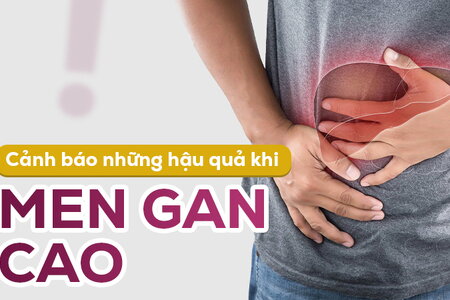 Cảnh báo những hậu quả khi men gan cao