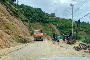 Hà Giang: Mưa lớn, sạt lở đất làm 3 người thương vong