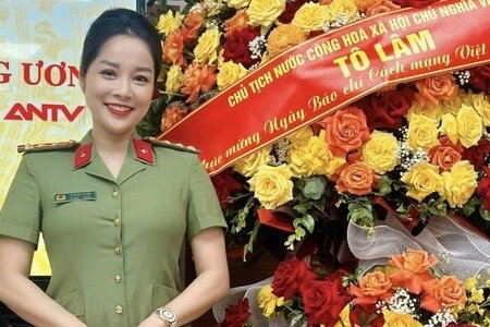 Diễn viên 'Nhật ký Vàng Anh' được thăng hàm Đại úy ở tuổi 39, hé lộ vai diễn yêu thích