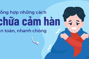 Tổng hợp những cách chữa cảm hàn an toàn, nhanh chóng