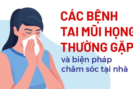 Các bệnh tai mũi họng thường gặp và biện pháp chăm sóc tại nhà